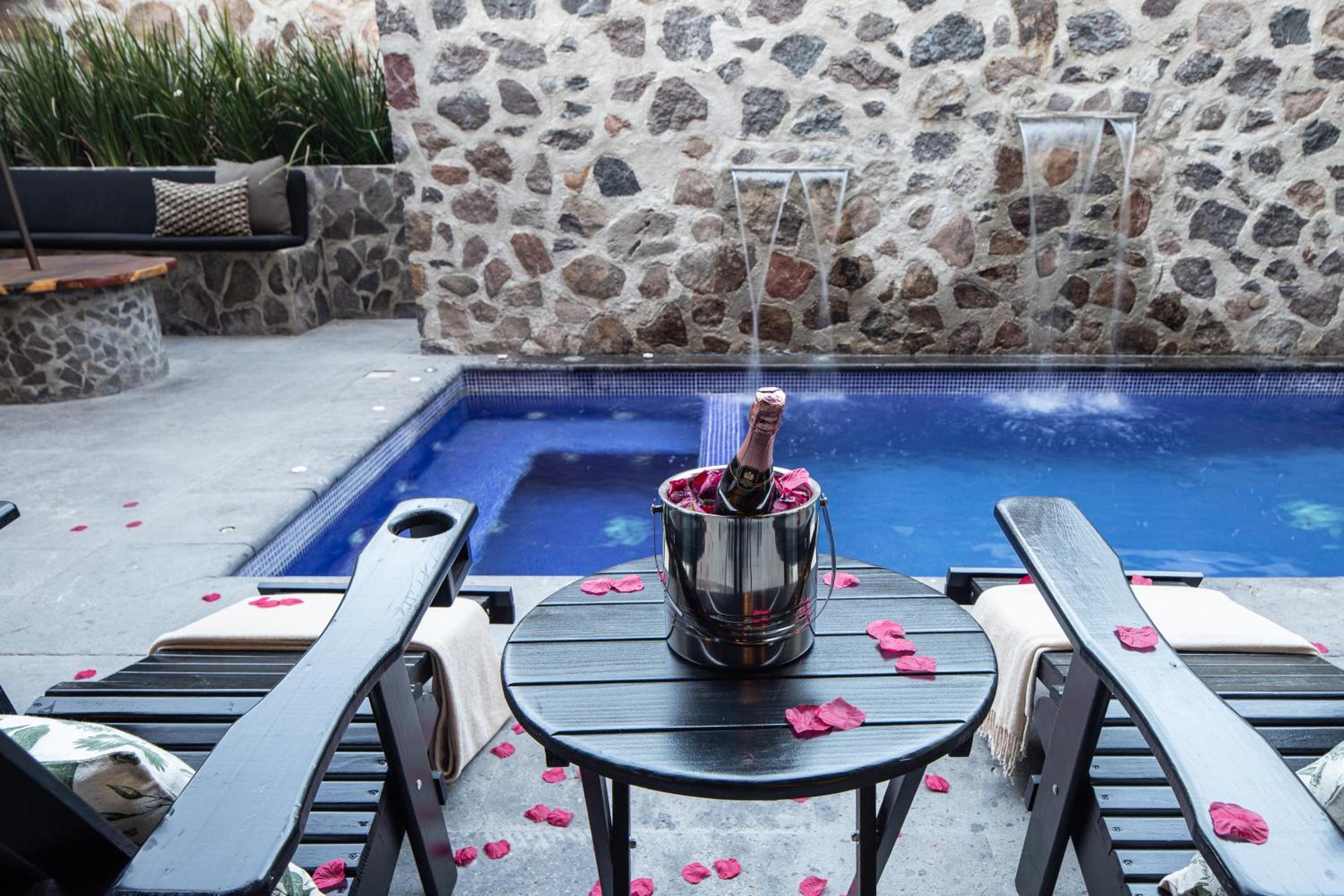 Private Jacuzzi & Pool, Elegant La Escondida 5Br Villa San Miguel de Allende Exteriör bild